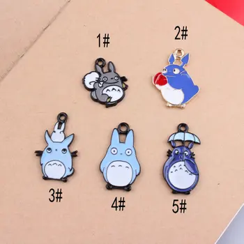 100pcs mixed style size diy jewelry alloy enamel cartoon anime animal My Neighbor Totoro charms pendant for bracelet CH0163
100pcs mixed style size diy jewelry alloy enamel cartoon anime animal My Neighbor Totoro charms pendant for bracelet CH0163
