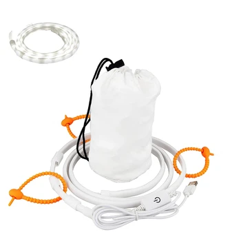 Portable Camping USB LED Light Strip for Outdoors Activities Hiking RV -Dimmable Switch Waterproof USB Powered String Lights
Portable Camping USB LED Light Strip for Outdoors Activities Hiking RV -Dimmable Switch Waterproof USB Powered String Lights