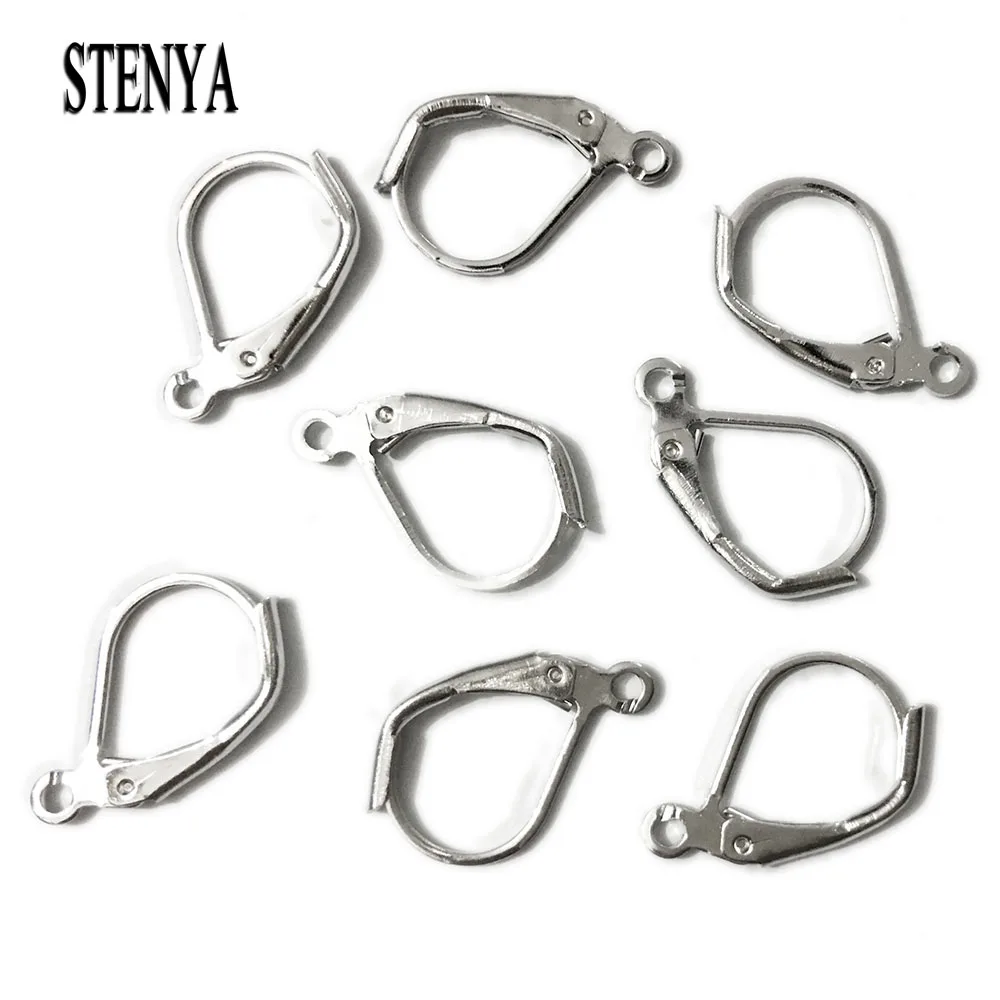 STENYA Earrings Findings French Hook Stopper Clip Locks/Earring Making Clip On Loop Jewelry Dangle Charms Assessories De Bijuox
STENYA Earrings Findings French Hook Stopper Clip Locks/Earring Making Clip On Loop Jewelry Dangle Charms Assessories De Bijuox