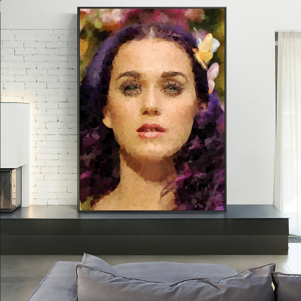 Katy Perry Wall Posters And Prints American Pop Singer Star Portrait Canvas Art Paintings For Living Room Wall Decor Cuadros
Katy Perry Wall Posters And Prints American Pop Singer Star Portrait Canvas Art Paintings For Living Room Wall Decor Cuadros