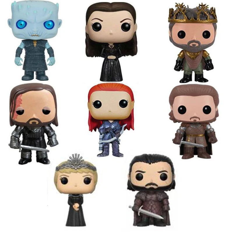 HOT Game of Thrones movie Characters PVC Vinyl Figure Collection Model Toys 10cm
HOT Game of Thrones movie Characters PVC Vinyl Figure Collection Model Toys 10cm