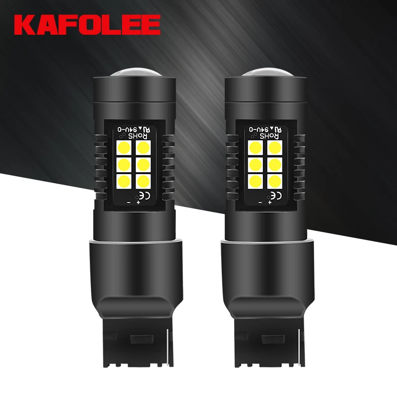 KAFOLEE 3 charming colors T20 LED 7440 7443 w21/5w W21W colour Yellow white red Turn Signal Reverse Lights 12V Single light
KAFOLEE 3 charming colors T20 LED 7440 7443 w21/5w W21W colour Yellow white red Turn Signal Reverse Lights 12V Single light