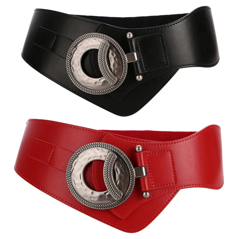Cross-border for amazon eBay lady leather belt ornaments lady fashion joker stretch elastic waist wide sealing
Cross-border for amazon eBay lady leather belt ornaments lady fashion joker stretch elastic waist wide sealing