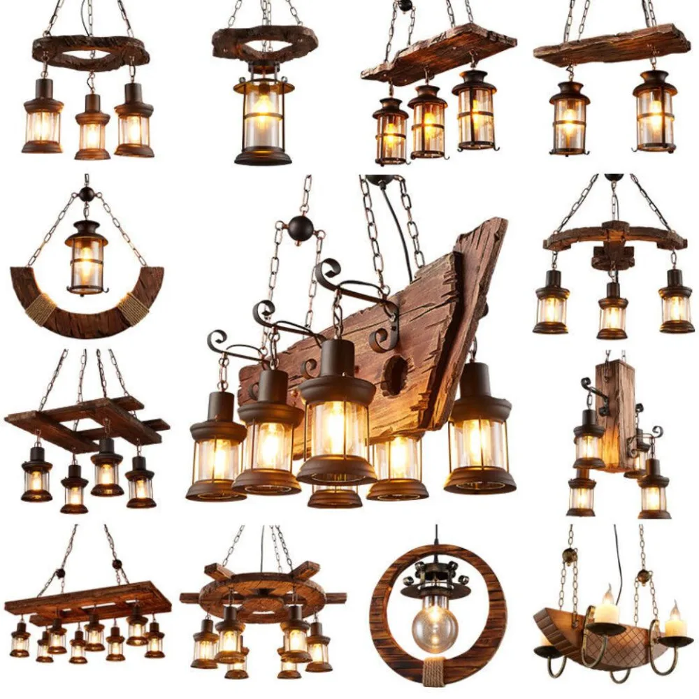 HAIXIANG Vintage Vintage Wood Chandelier LED Lighting Ceiling Lamp Kitchen Island Pendant Restaurant Light
HAIXIANG Vintage Vintage Wood Chandelier LED Lighting Ceiling Lamp Kitchen Island Pendant Restaurant Light