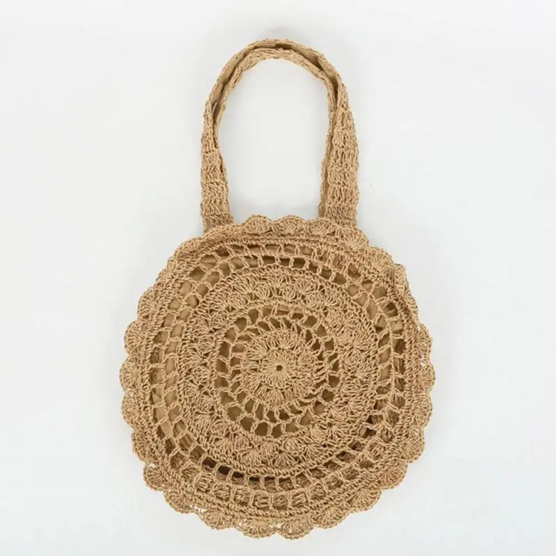 2018 New Round Summer Beach Women Crotch Shoulder Handbags Female Casual Woven Shopping Bags Totes Cross Body Bag Z95
2018 New Round Summer Beach Women Crotch Shoulder Handbags Female Casual Woven Shopping Bags Totes Cross Body Bag Z95