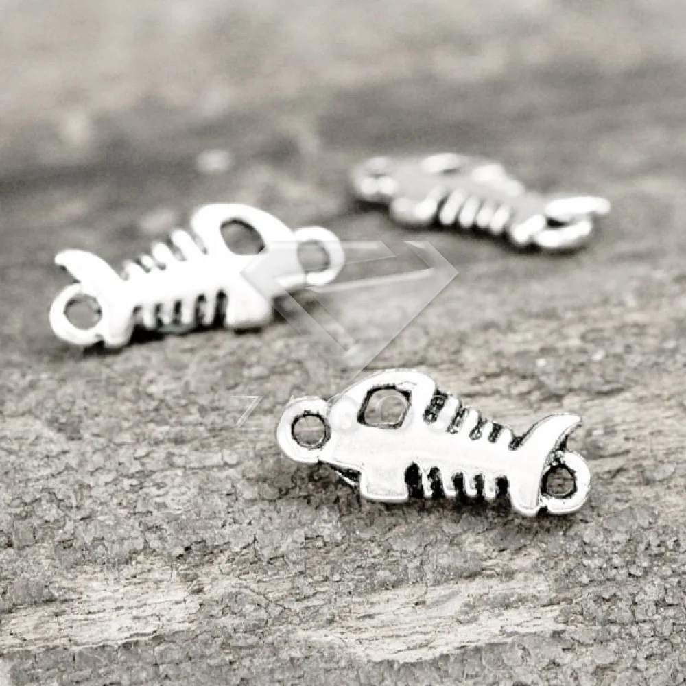 150Pcs Antique Silver Tibetan Silver Tone 12.5x6.5x1.5mm Fishbone Animal Charms Pendant Zinc Alloy Fit Bracelet Necklace TS0199
150Pcs Antique Silver Tibetan Silver Tone 12.5x6.5x1.5mm Fishbone Animal Charms Pendant Zinc Alloy Fit Bracelet Necklace TS0199