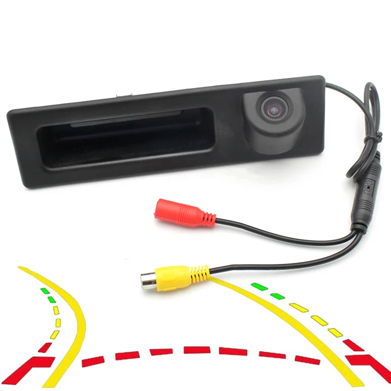 Dynamic Guide lines Vehicle Camera Trunk Handle Reversing Car Camera For BMW X1 X3 X4 X5 F30 F31 F34 F07 F10 F11 F25 F26 E84
Dynamic Guide lines Vehicle Camera Trunk Handle Reversing Car Camera For BMW X1 X3 X4 X5 F30 F31 F34 F07 F10 F11 F25 F26 E84