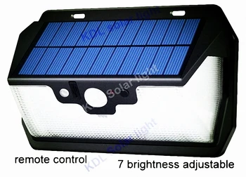 55 LED 900lm Solar Light remote control radar smart 3 side lighting Edison2011 COB camp street wall lamp yard g
55 LED 900lm Solar Light remote control radar smart 3 side lighting Edison2011 COB camp street wall lamp yard g