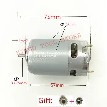 Motor RS-550VC DC 18V Replace For BOSCH MAKITA HITACHI HILTI RYOBI Milwauke Cordless Drill Screwdriver Motor DC18V
Motor RS-550VC DC 18V Replace For BOSCH MAKITA HITACHI HILTI RYOBI Milwauke Cordless Drill Screwdriver Motor DC18V