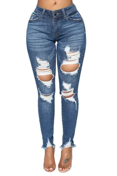 Women Hollow out Ripped Jeans Mid Waist skinny Pencil pants Jeans Woman Distressed Button Fly Hole Regular Straight Casual
Women Hollow out Ripped Jeans Mid Waist skinny Pencil pants Jeans Woman Distressed Button Fly Hole Regular Straight Casual