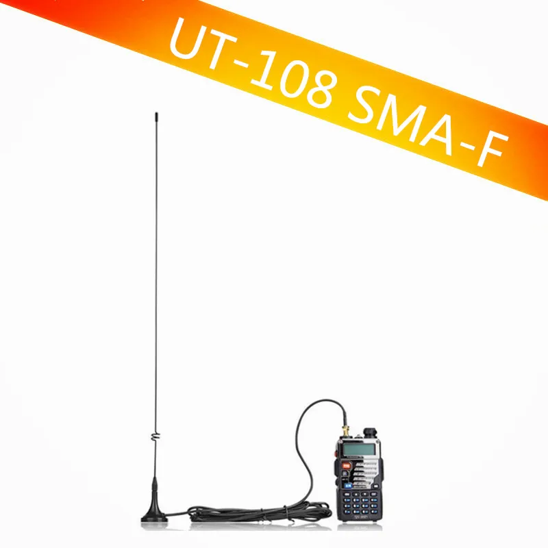 SMA-F Female Magnet Gain CB Radio Car UHF VHF Ham Antenna NAGOYA UT-108UV For BAOFENG UV-5R UV-82 Wouxun Kenwood Walkie Talkie
SMA-F Female Magnet Gain CB Radio Car UHF VHF Ham Antenna NAGOYA UT-108UV For BAOFENG UV-5R UV-82 Wouxun Kenwood Walkie Talkie