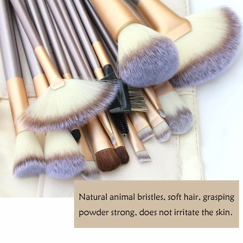 silver handle cosmetic large brush