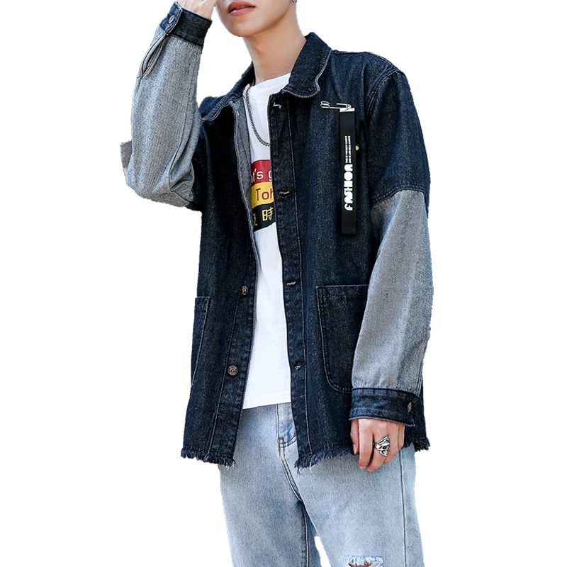 New Design Fashion Denim Jacket Men Long Sleeve Loose Coat Man Outwear Turn-down Collar Male Casual Denim jacket Plus size 5XL
New Design Fashion Denim Jacket Men Long Sleeve Loose Coat Man Outwear Turn-down Collar Male Casual Denim jacket Plus size 5XL