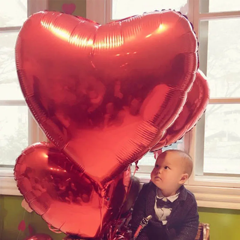 Fashion 1PC Hot 32inch Super Big Heart Shape Aluminum Foil Balloons Wedding Bride Decoration Happy Birthday Supplies Party Decor
Fashion 1PC Hot 32inch Super Big Heart Shape Aluminum Foil Balloons Wedding Bride Decoration Happy Birthday Supplies Party Decor