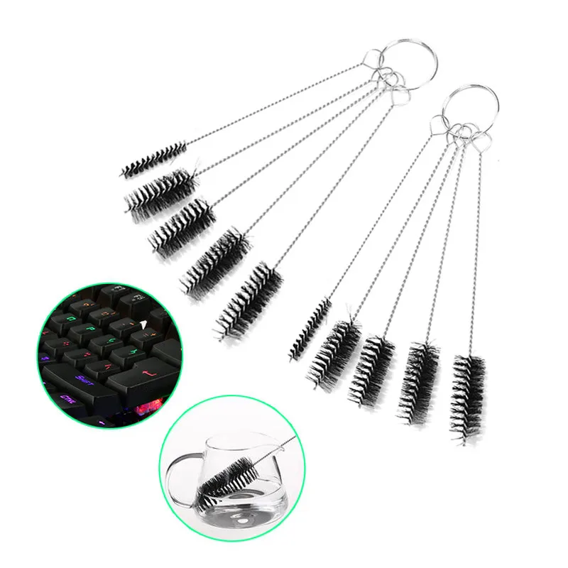 Nylon Tube Cleaning Brushes Straw Set For Drinking Straws Glasses Keyboards Jewelry Brush Cleaner Household Kitchen Clean Tools
Nylon Tube Cleaning Brushes Straw Set For Drinking Straws Glasses Keyboards Jewelry Brush Cleaner Household Kitchen Clean Tools