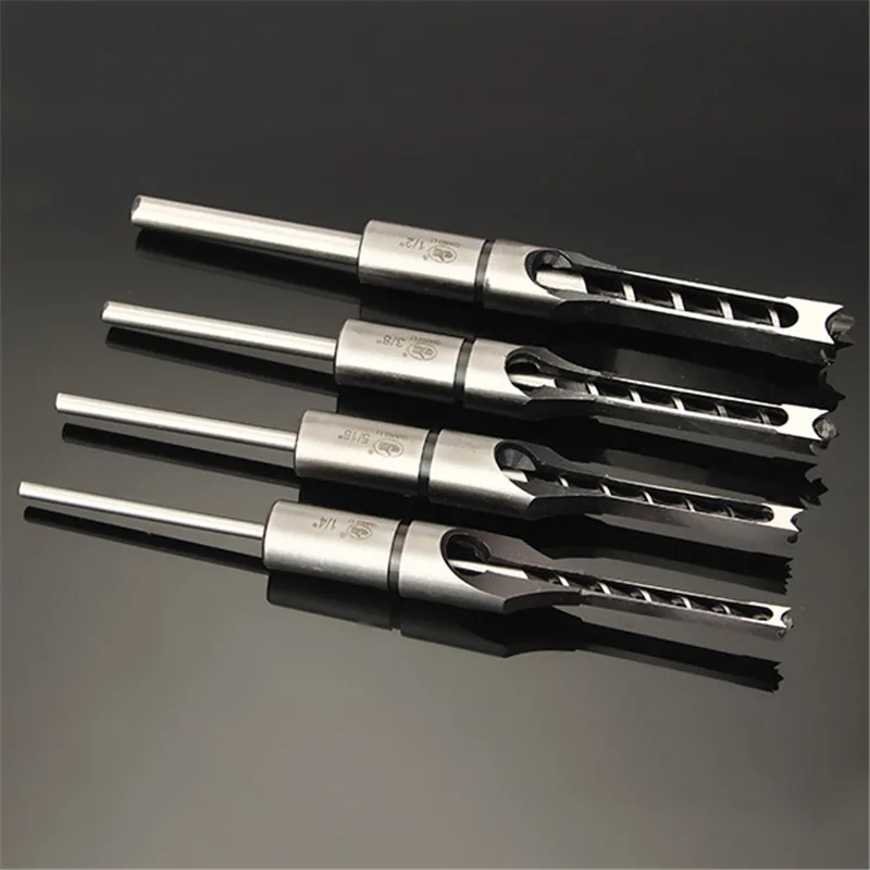 DANIU 6.35 / 7.94 / 9.5 / 12.7mm Woodworking Mortising Chisel Set Square Hole Drill Bit 1/2' 3/8' 5/16' 1/4' High Hardness HSS
DANIU 6.35 / 7.94 / 9.5 / 12.7mm Woodworking Mortising Chisel Set Square Hole Drill Bit 1/2' 3/8' 5/16' 1/4' High Hardness HSS