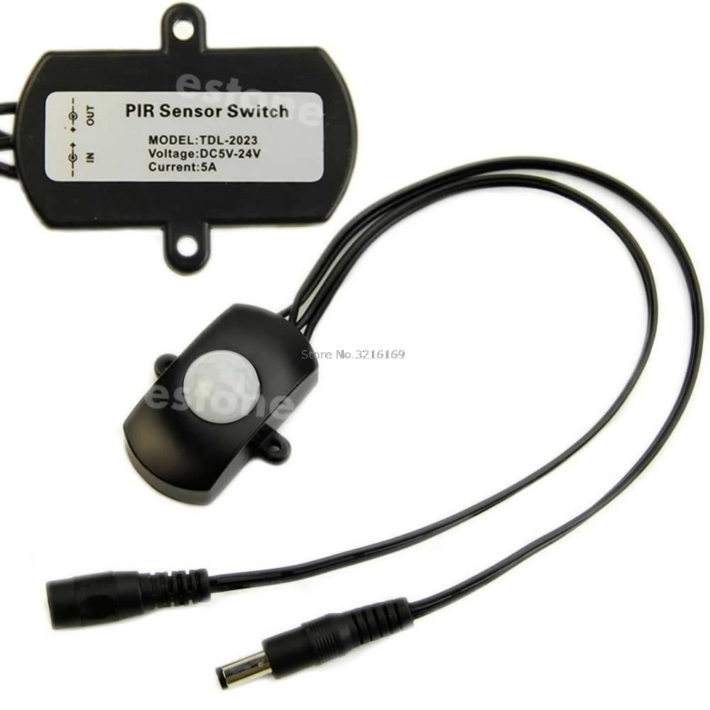 For LED Strip Automatic MINI DC5-24V PIR Infrared Motion Sensor Detector Switch 5A Promotion
For LED Strip Automatic MINI DC5-24V PIR Infrared Motion Sensor Detector Switch 5A Promotion