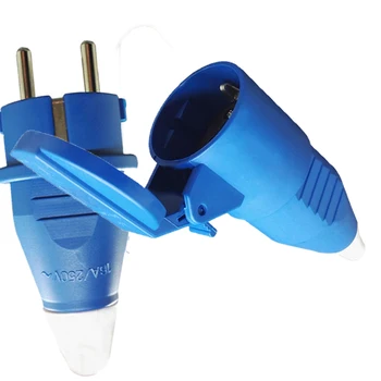 5PCS EU Waterproof Female Socket 16A Electrical Male Schuko Plug 250V AC Power Adapter 4000W Power Socket Industrial
5PCS EU Waterproof Female Socket 16A Electrical Male Schuko Plug 250V AC Power Adapter 4000W Power Socket Industrial