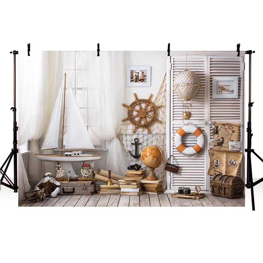 Photography Background Birthday Party white Curtain Sea Ship Supplies Globe Backdrop Decor Photocall Backdrop Photo Studio
Photography Background Birthday Party white Curtain Sea Ship Supplies Globe Backdrop Decor Photocall Backdrop Photo Studio