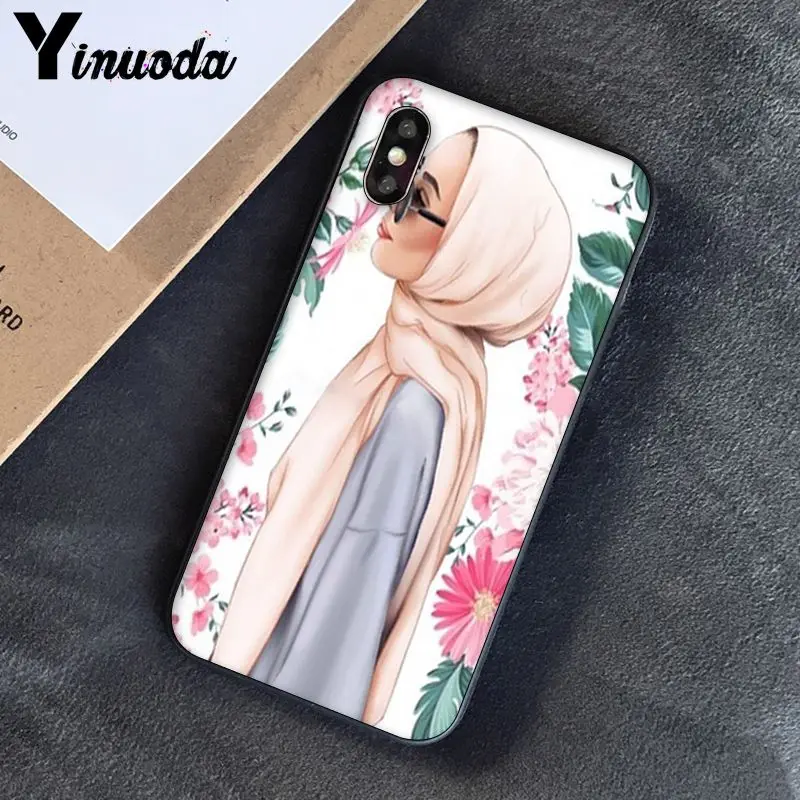 Muslim Islamic Black Cartoon Girl