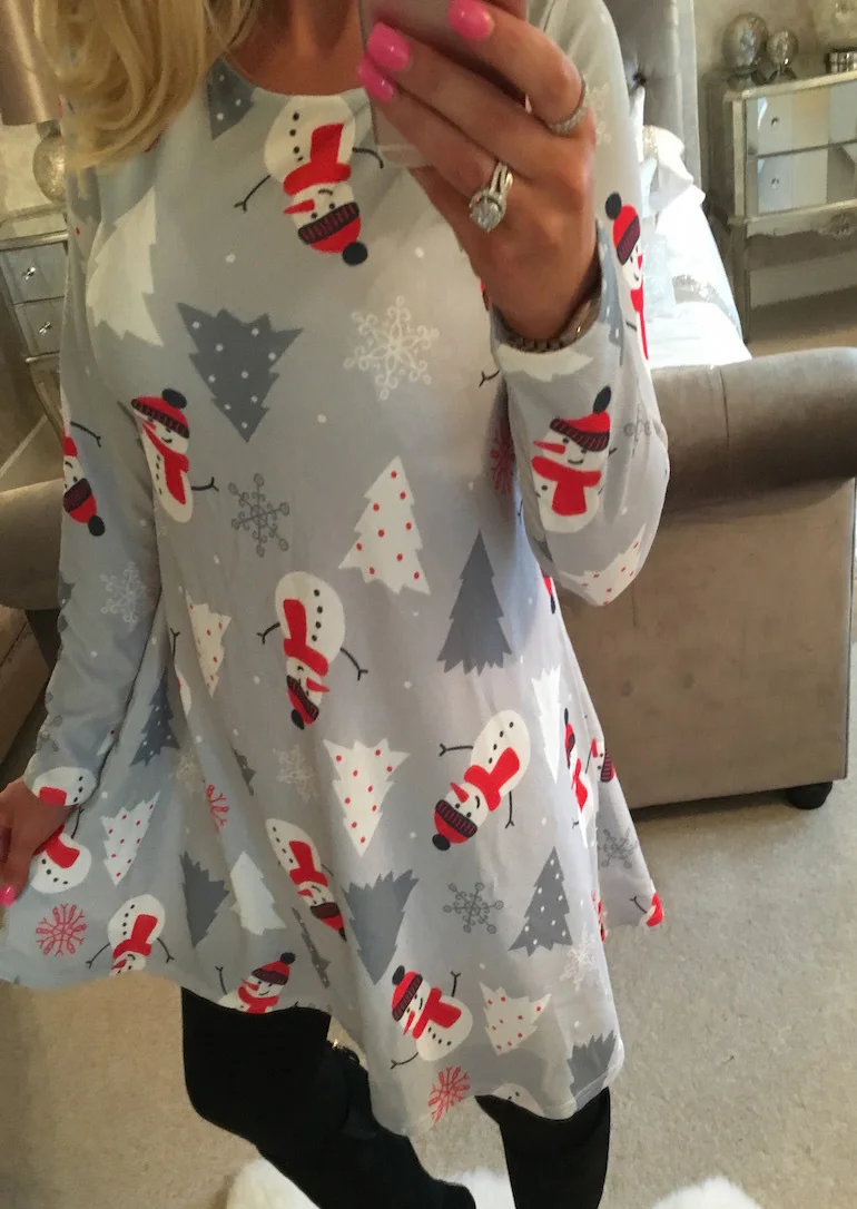 Hot Women Casual Long Sleeve Dress Cute Christmas Snowman Reindeer Boots Santa Claus Dress Loose Plus Size Female Dress Vestidos
Hot Women Casual Long Sleeve Dress Cute Christmas Snowman Reindeer Boots Santa Claus Dress Loose Plus Size Female Dress Vestidos