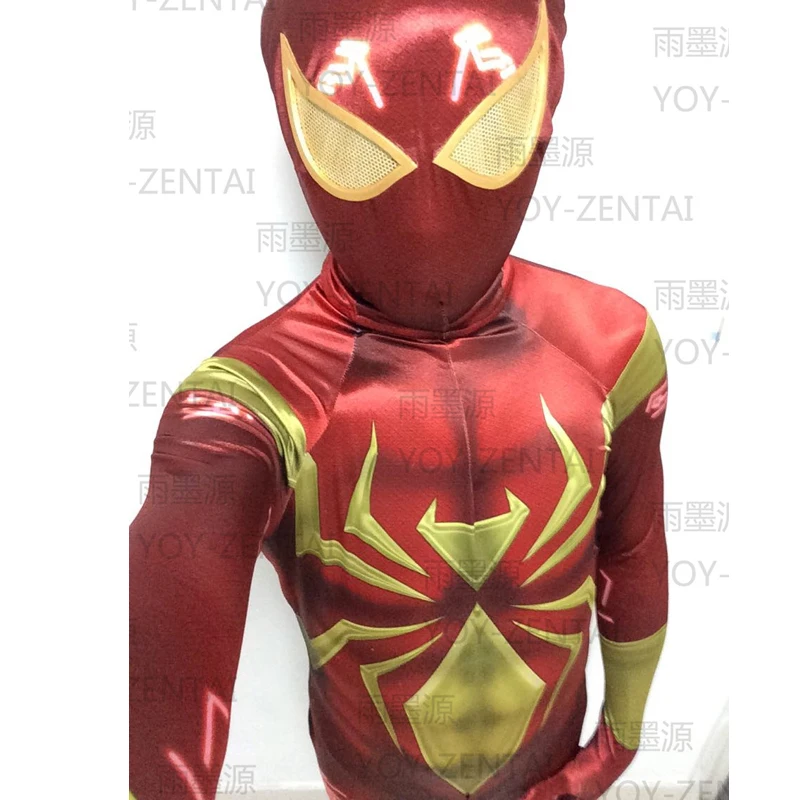 MovieCoser Shiny Iron Spider Costume Ironspider Cosplay Costume Red Spiderman Suit
MovieCoser Shiny Iron Spider Costume Ironspider Cosplay Costume Red Spiderman Suit