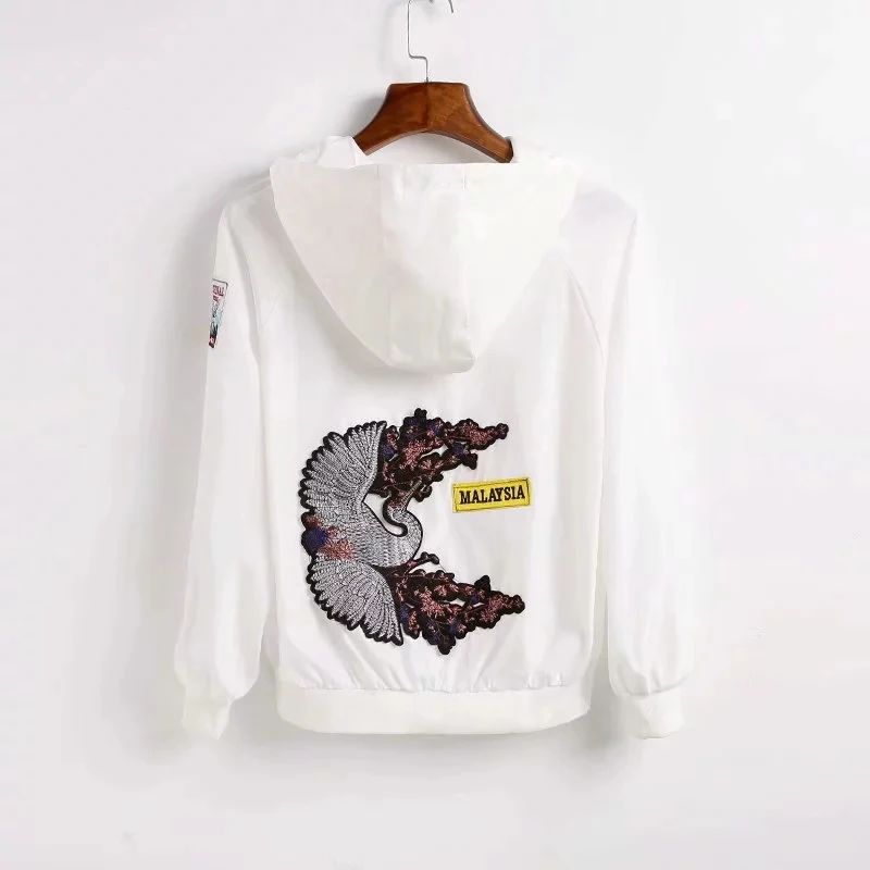 2018 Women Autumn White Black Hoodie Jacket Female Harajuku Hooded Outwear New Fashion Casual Tops Japanese Style Womens Clothes
2018 Women Autumn White Black Hoodie Jacket Female Harajuku Hooded Outwear New Fashion Casual Tops Japanese Style Womens Clothes