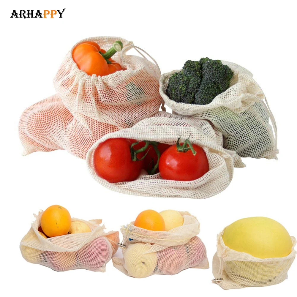 Cotton Mesh Vegetable Bags Produce Bag Reusable Cotton Mesh Vegetable Storage Bag Kitchen Fruit Vegetable with Drawstring
Cotton Mesh Vegetable Bags Produce Bag Reusable Cotton Mesh Vegetable Storage Bag Kitchen Fruit Vegetable with Drawstring