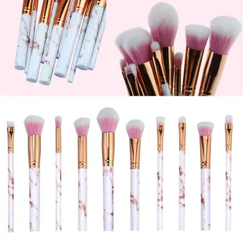 10Pcs Marble Makeup Brush Set Professional Face Eye Shadow Foundation Blush Makeup Brushes Cosmetics Blending Brush Tool 5U1127
10Pcs Marble Makeup Brush Set Professional Face Eye Shadow Foundation Blush Makeup Brushes Cosmetics Blending Brush Tool 5U1127