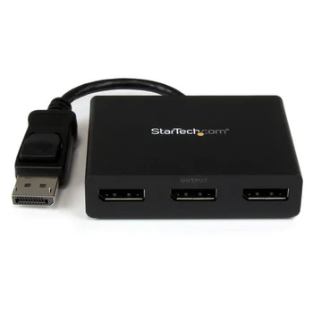 StarTech.com DisplayPort to DisplayPort Multi-Monitor Splitter - 3-Port MST Hub, DisplayPort, 3x DisplayPort, Black, Plastic, 0.
StarTech.com DisplayPort to DisplayPort Multi-Monitor Splitter - 3-Port MST Hub, DisplayPort, 3x DisplayPort, Black, Plastic, 0.