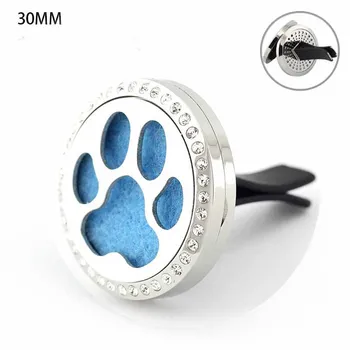 30mm Stainless Steel Animal Paw with Vent Holes Aromatherapy/Essential Oil Diffuser Perfume Locket Clip for Car
30mm Stainless Steel Animal Paw with Vent Holes Aromatherapy/Essential Oil Diffuser Perfume Locket Clip for Car