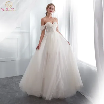 Summer Dress Wedding 2020 Walk Beside You Cut Out Champagne White Bridal Gowns Off Shoulder Sweetheart Dot Tulle Lace Appliqued
Summer Dress Wedding 2020 Walk Beside You Cut Out Champagne White Bridal Gowns Off Shoulder Sweetheart Dot Tulle Lace Appliqued