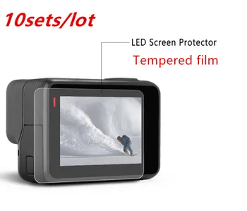 10sets/lot Anti-Scratch Tempered Glass Screen Protective Lens Film w/ Cleaning Wiping cloth and Alcohol cloth for GoPro Hero 5
10sets/lot Anti-Scratch Tempered Glass Screen Protective Lens Film w/ Cleaning Wiping cloth and Alcohol cloth for GoPro Hero 5
