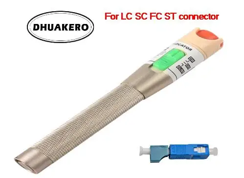 free shipping AB17h2 FTTH Optical Fiber red laser visual fault locator 30mw 30km pen with LC female to SC male adapter
free shipping AB17h2 FTTH Optical Fiber red laser visual fault locator 30mw 30km pen with LC female to SC male adapter