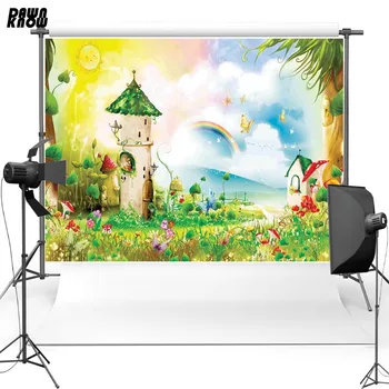DAWNKNOW Rainbow Vinyl Photography Background For Children Cartoon House New Fabric Polyester Backdrops For Photo Studio lv115
DAWNKNOW Rainbow Vinyl Photography Background For Children Cartoon House New Fabric Polyester Backdrops For Photo Studio lv115