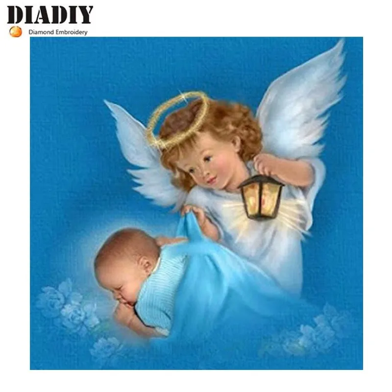 Diy 5d diamond painting Angel & baby picture embroidery diamond mosaic picture children painting rhinestones embroidery
Diy 5d diamond painting Angel & baby picture embroidery diamond mosaic picture children painting rhinestones embroidery