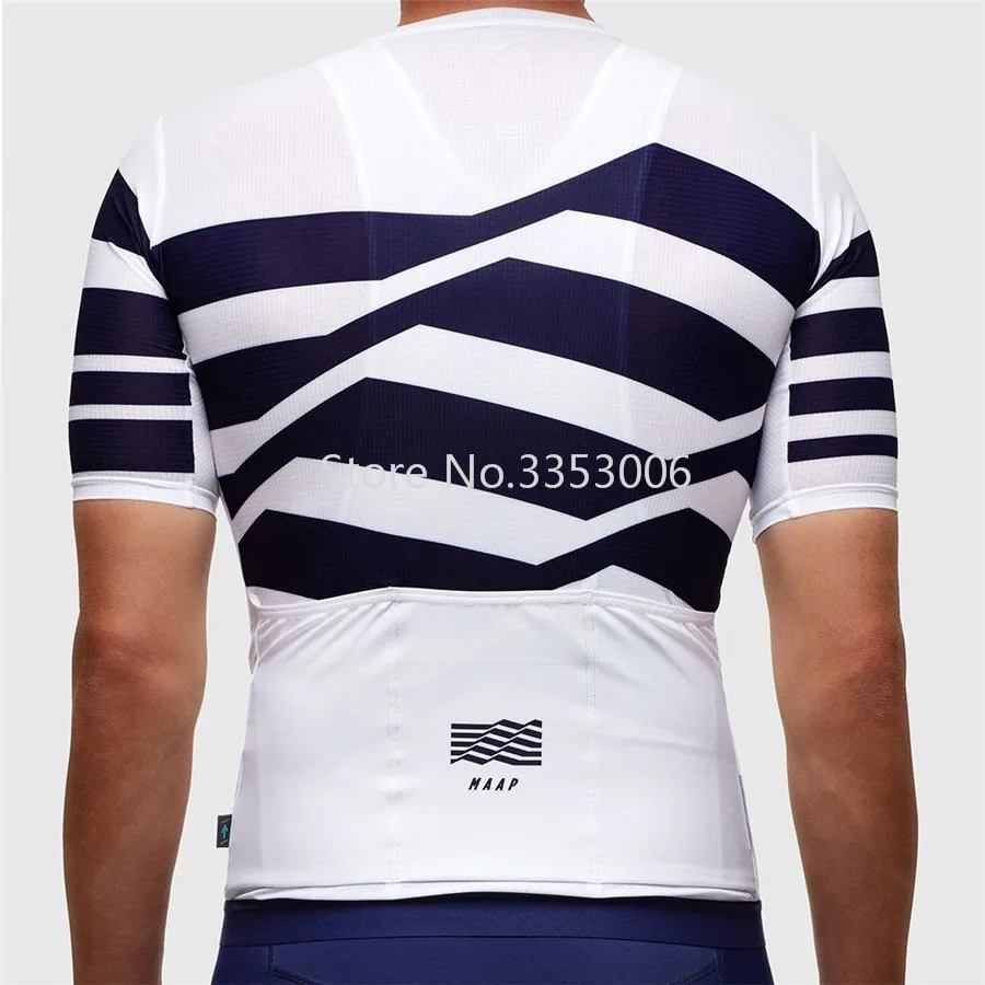 2017 Maap M-Flag Pro Light White Cycling Jersey And Bib Shorts Set KP46866_0