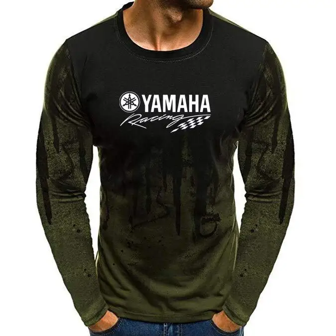Yamaha Racing printing Long Sleeve T-shirt Summer Mens T shirts Male Tops splash-ink Printed Male Casual Camouflage tshirt
Yamaha Racing printing Long Sleeve T-shirt Summer Mens T shirts Male Tops splash-ink Printed Male Casual Camouflage tshirt