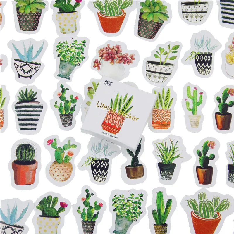 45 Pcs/lot Cactus Mini Paper Sticker Decoration DIY Ablum Diary Scrapbooking Label Sticker Kawaii Stationery
45 Pcs/lot Cactus Mini Paper Sticker Decoration DIY Ablum Diary Scrapbooking Label Sticker Kawaii Stationery