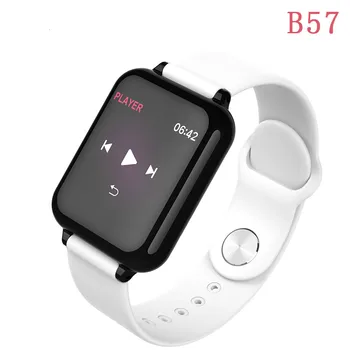 Smart Watch B57 Waterproof Heart Rate Monitor Blood Pressure Multiple Sport Mode Women Wearable Watch Men Smart Clock kids smart
Smart Watch B57 Waterproof Heart Rate Monitor Blood Pressure Multiple Sport Mode Women Wearable Watch Men Smart Clock kids smart