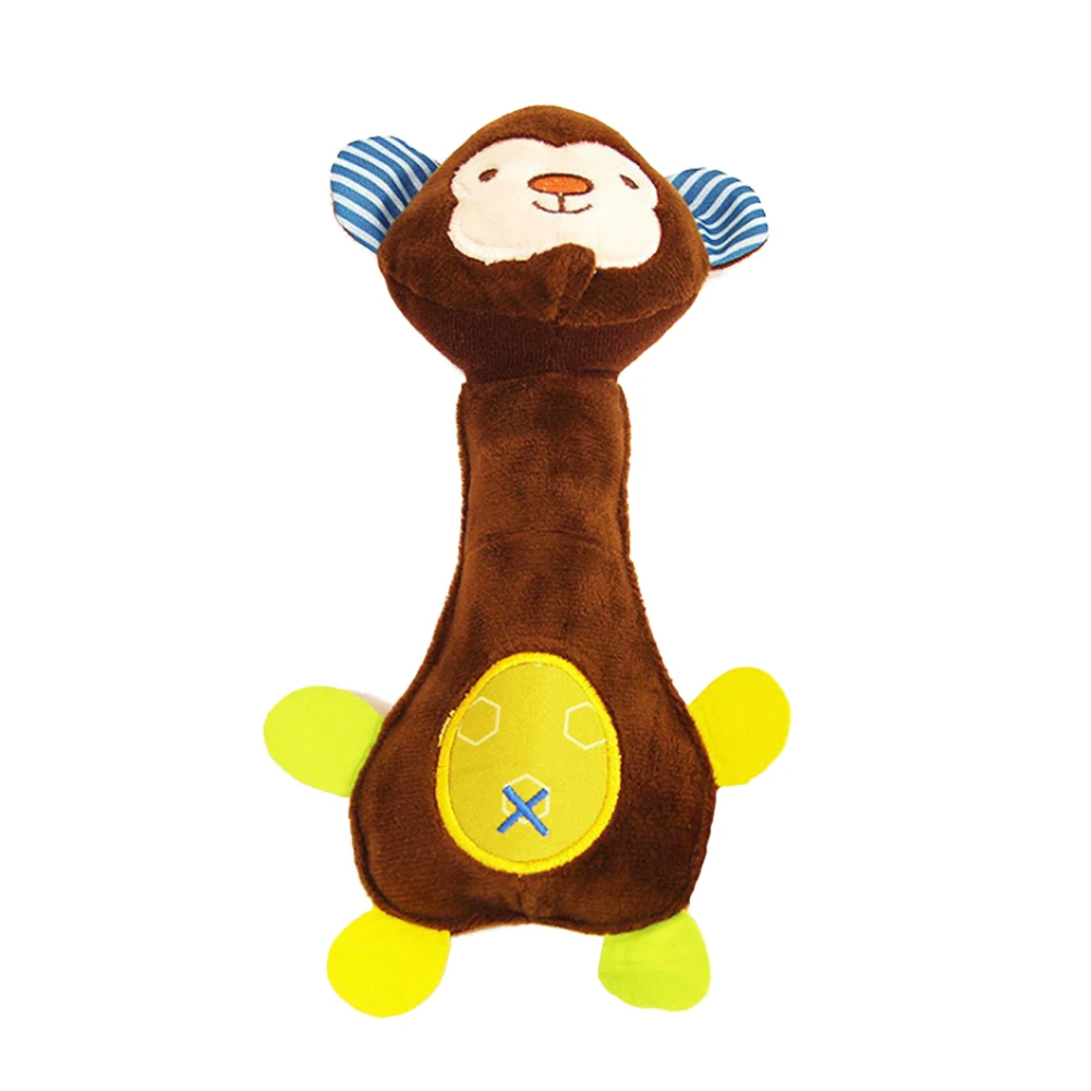 Cartoon animal Monkey dinosaur shape plush toy built-in double sounder rattle bite sound toy molar dog supplies Vocal toy
Cartoon animal Monkey dinosaur shape plush toy built-in double sounder rattle bite sound toy molar dog supplies Vocal toy