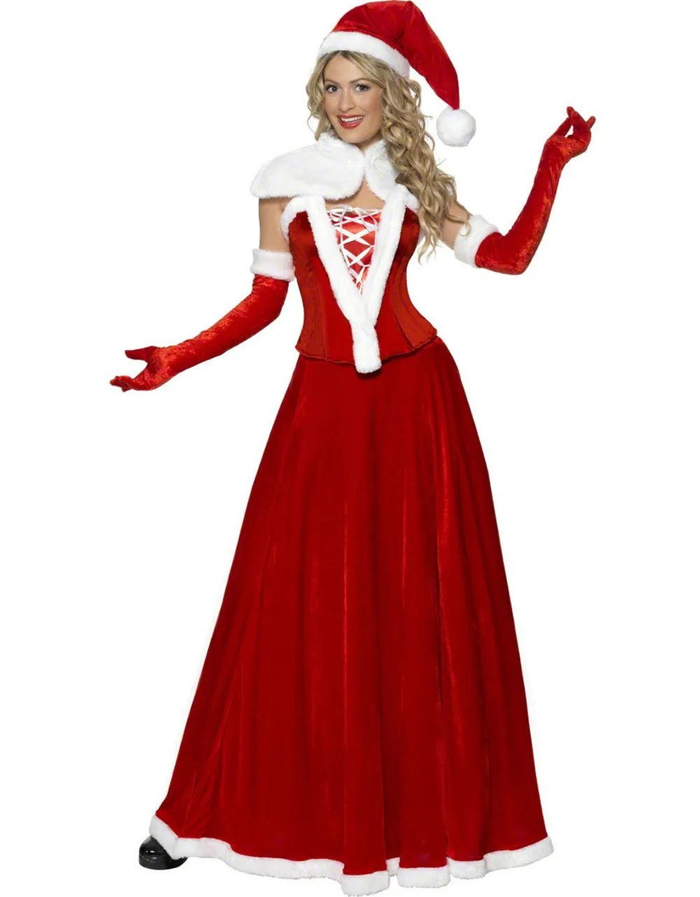2019 Adult Women Red Christmas Cosplay Dress Santa Clause Women Party Sexy Long Dress Costume
2019 Adult Women Red Christmas Cosplay Dress Santa Clause Women Party Sexy Long Dress Costume