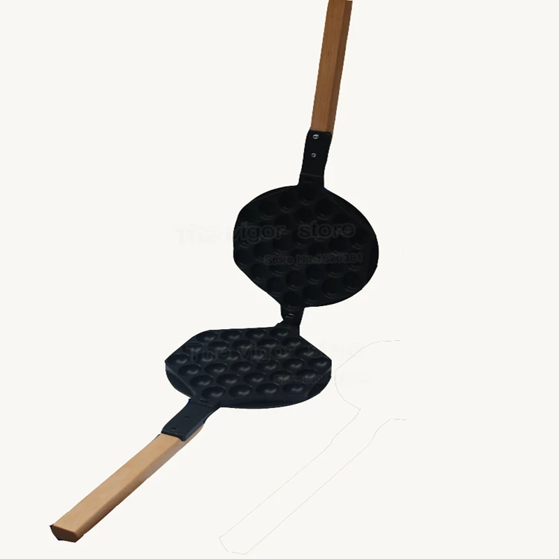 Nonstick Baking Mould 30 Grids Cake Waffle Maker Pan Hongkong Egg Lattice Equipment Eggettes Bubble Spare Parts |
