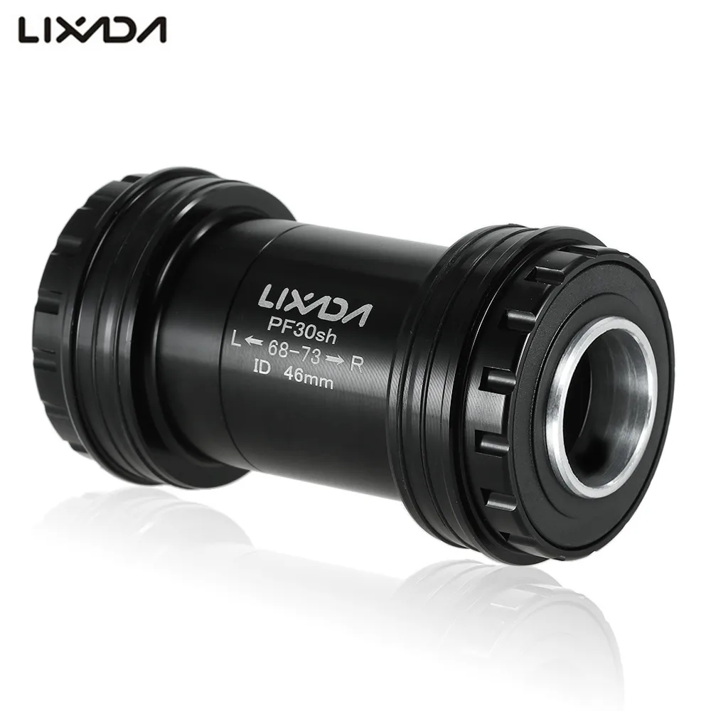 Lixada BB30 / PF30 Bike Bottom Bracket 24MM Bearing Bottom Bracket 68-73mm Bike Bottom Bracket for SHIMANO SRAM GXP Prowheel
Lixada BB30 / PF30 Bike Bottom Bracket 24MM Bearing Bottom Bracket 68-73mm Bike Bottom Bracket for SHIMANO SRAM GXP Prowheel