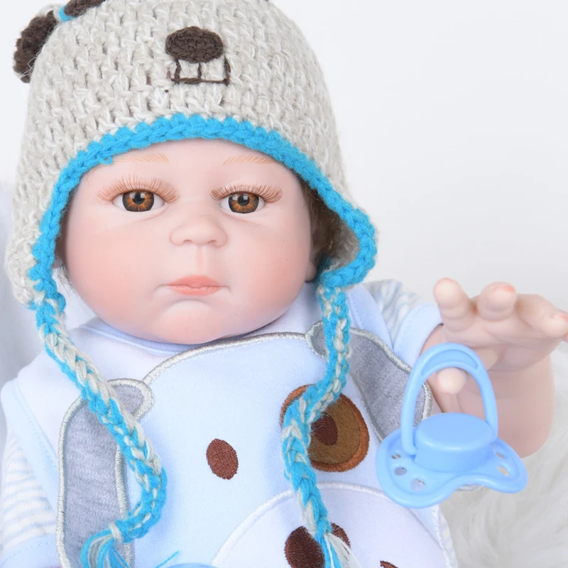 Pandadomik Full Silicone Vinyl Reborn Doll 50cm Lifelike Babies Realistic Handmade Real Baby Dolls For Girls Gift Birthday Kids
Pandadomik Full Silicone Vinyl Reborn Doll 50cm Lifelike Babies Realistic Handmade Real Baby Dolls For Girls Gift Birthday Kids