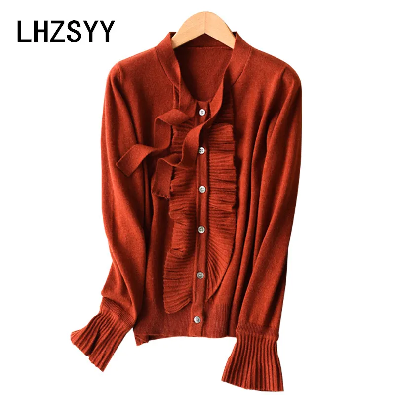 LHZSYY 2018Autumn and Winter New Women's Pure Cashmere Cardigan Fashion Soft High Quality Warm Sweaters Solid Color Loose Jacket
LHZSYY 2018Autumn and Winter New Women's Pure Cashmere Cardigan Fashion Soft High Quality Warm Sweaters Solid Color Loose Jacket