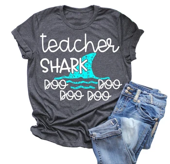 2019 New Women Cute T-Shirt Letter Print Teacher T-Shirt Summer Short Sleeve Female Fashion t shirt Casual Ladies Tops Tee
2019 New Women Cute T-Shirt Letter Print Teacher T-Shirt Summer Short Sleeve Female Fashion t shirt Casual Ladies Tops Tee