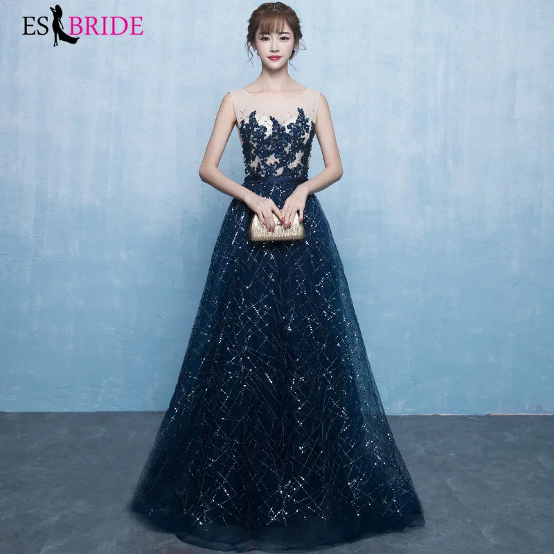 Long Evening Dresses 2019 Formal Evening Gown Royal Blue Lace Appliques Evening Dress Elegant Special Occasion Dresses ES1971
Long Evening Dresses 2019 Formal Evening Gown Royal Blue Lace Appliques Evening Dress Elegant Special Occasion Dresses ES1971
