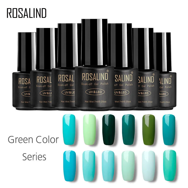 ROSALIND Gel 1S Primer Nail Gel Polish Green color 7ML Vernis Semi Permanent Soak-Off UV LED Nail Lacquer gel Varnishes 
ROSALIND Gel 1S Primer Nail Gel Polish Green color 7ML Vernis Semi Permanent Soak-Off UV LED Nail Lacquer gel Varnishes