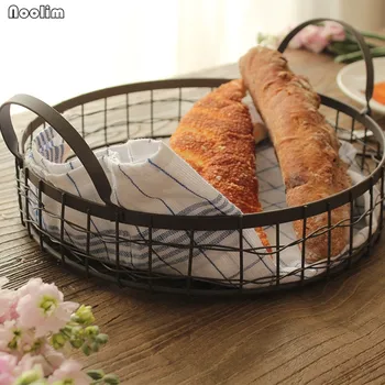 NOOLIM Metal Storage Basket with Handles Iron Nordic Desk Storage Organizer Decor Fruit Basket for Home Table Storage Basket
NOOLIM Metal Storage Basket with Handles Iron Nordic Desk Storage Organizer Decor Fruit Basket for Home Table Storage Basket